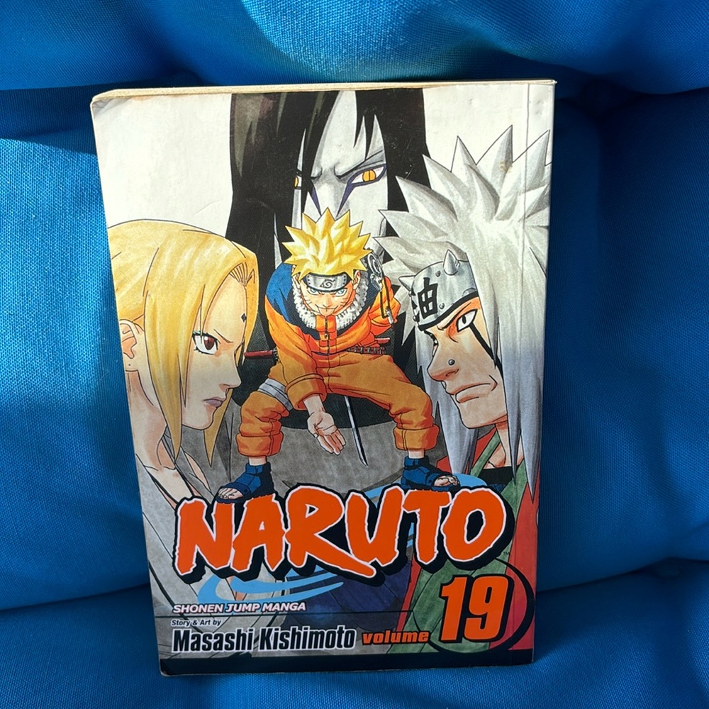 Naruto Comic Volume 19 Shonen Jump Rated T For Teens By Masashi Kishimato